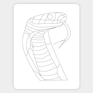 cute snake ecopop Magnet